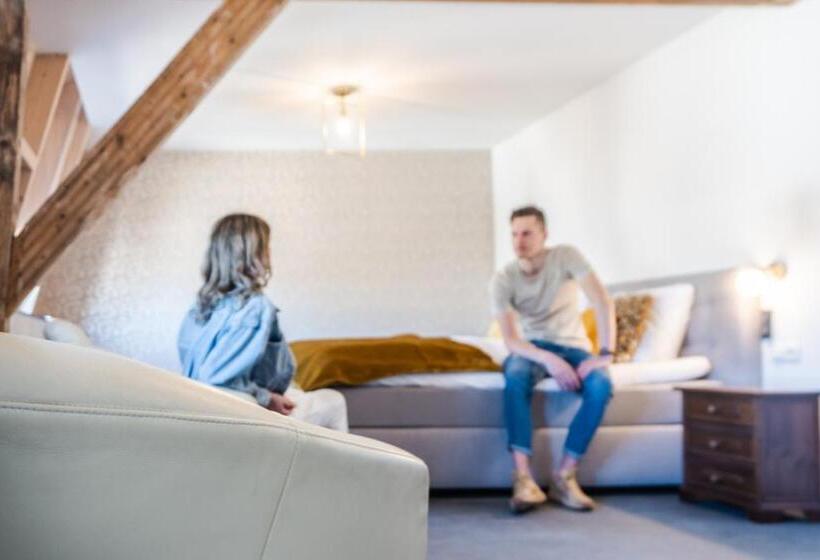 キングサイズベッドのデラックスルーム, B&b Brasserie Villare