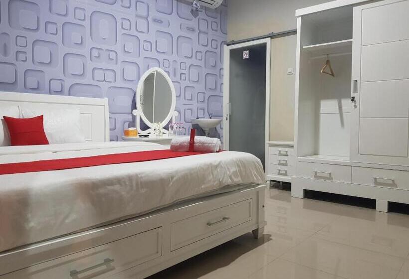 带大床的豪华间, Villetta House Syariah