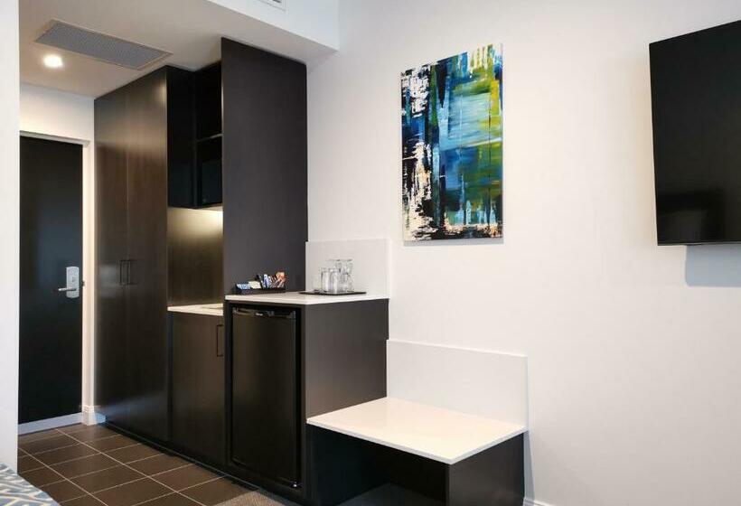 חדר סופריור עם מיטת קינג, The Abbey Motel Goulburn