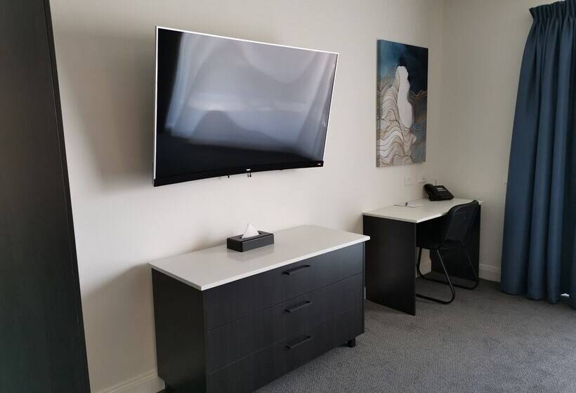 חדר סטנדרט מותאם לאדם עם מוגבלויות, The Abbey Motel Goulburn