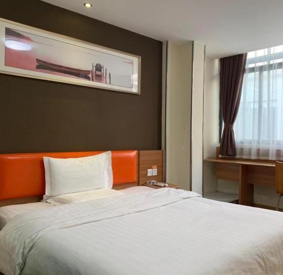 غرفة كومفورت, 7days Inn Yingshang Lan Star Building Materials Market