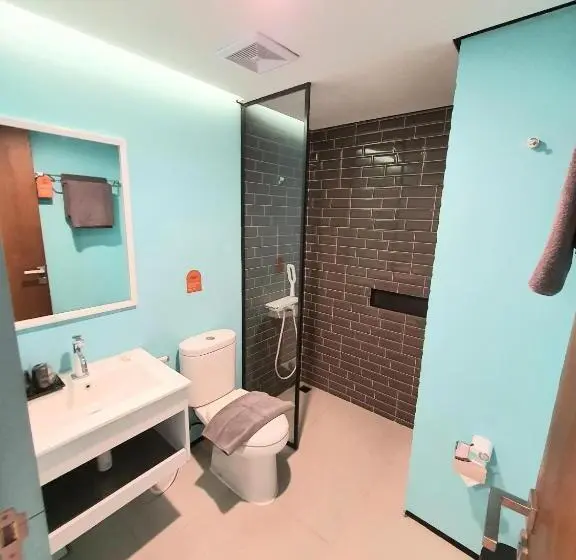 Habitación Deluxe, Jw Naungan Coliving