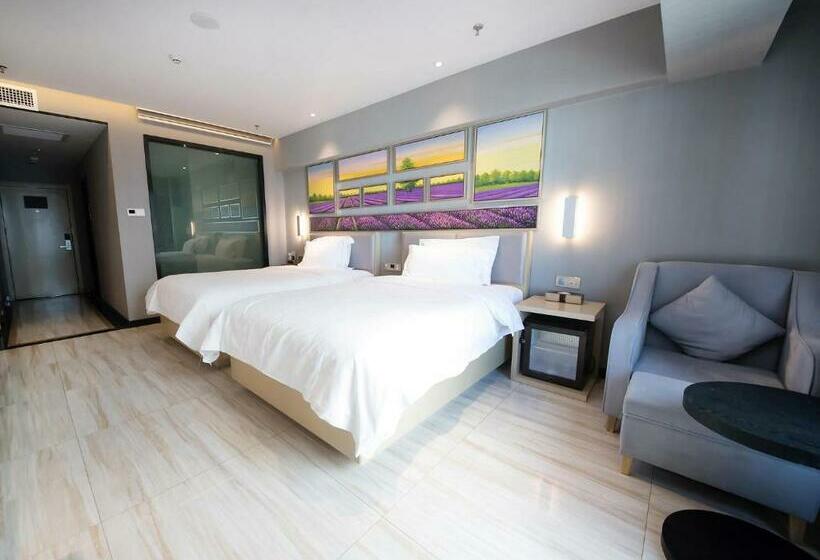 디럭스 룸, Lavande Hotel Urumqi High Speed Railway Wanda Plaza