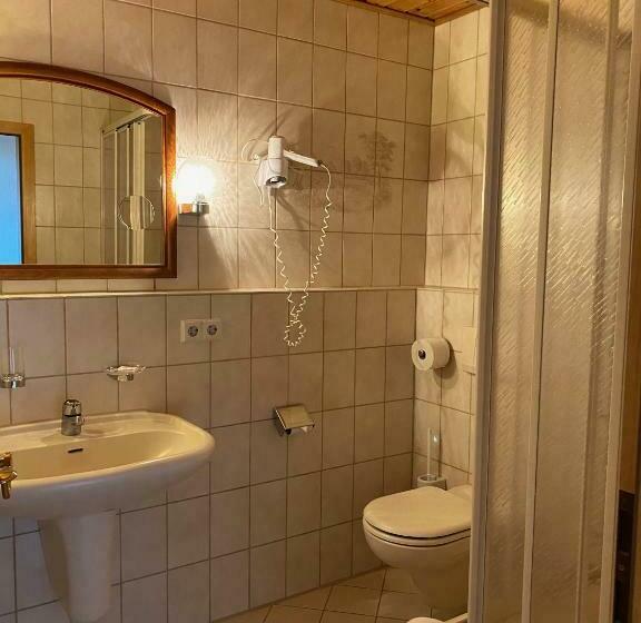 غرفة قياسية مطلّة علي البحر مزوَّدة بشُرفة, Landhaus Sternen