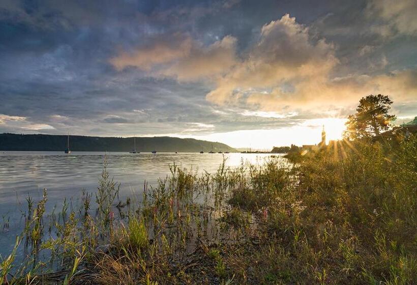 غرفة قياسية مطلّة علي البحر مزوَّدة بشُرفة, Landhaus Sternen