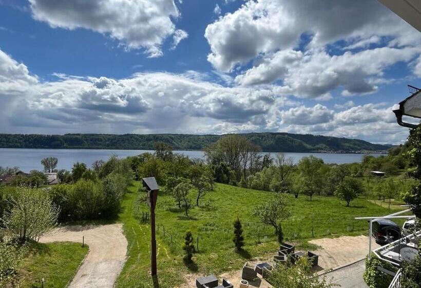 غرفة قياسية مطلّة علي البحر مزوَّدة بشُرفة, Landhaus Sternen