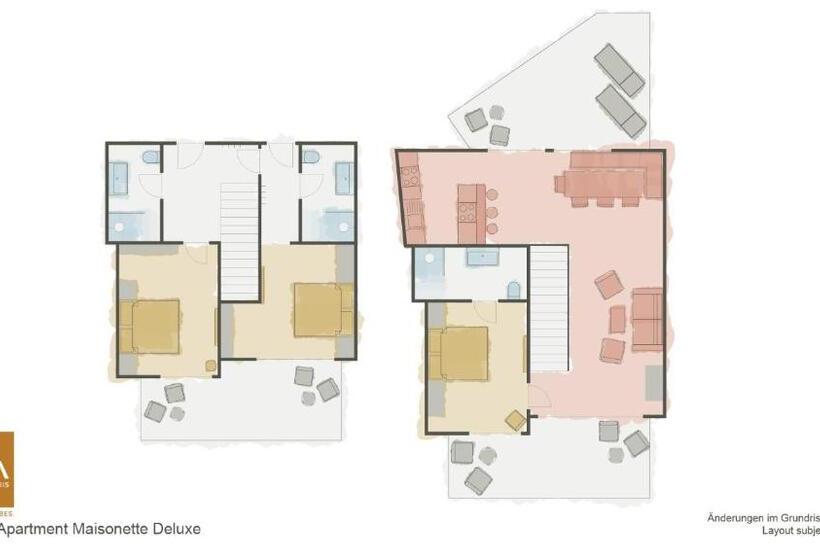 带1个卧室的公寓套房, Vaya Ladis