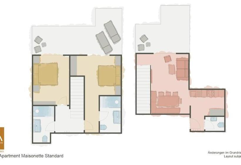 带2个卧室的公寓, Vaya Ladis