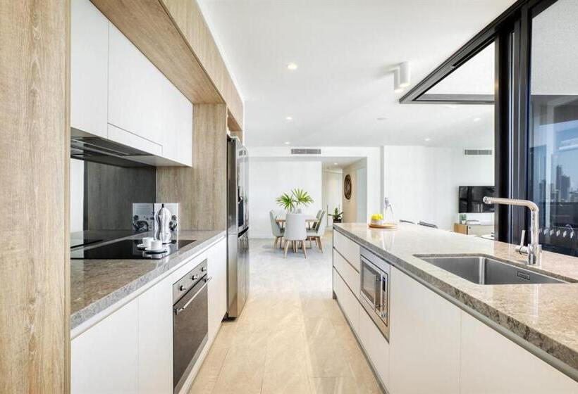 غرفة قياسية مطلّة علي البحر, Vue Broadbeach   Official