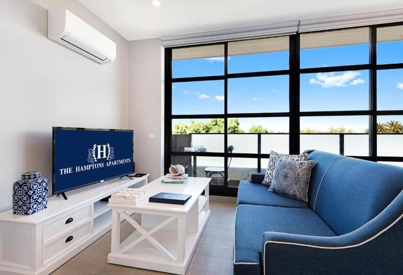 شقة ديلوكس غرفة واحدة, The Hamptons Apartments  St Kilda