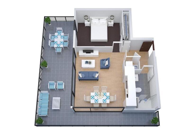 شقة بريميوم غرفة واحدة, The Hamptons Apartments  St Kilda