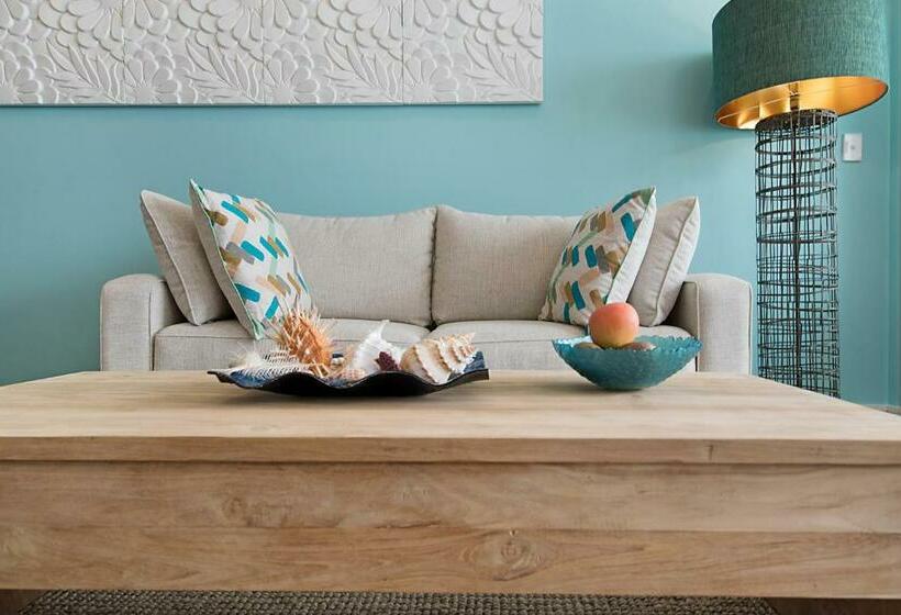 带1个卧室的带海景的公寓, Arena Luxury Beachfront Apartment