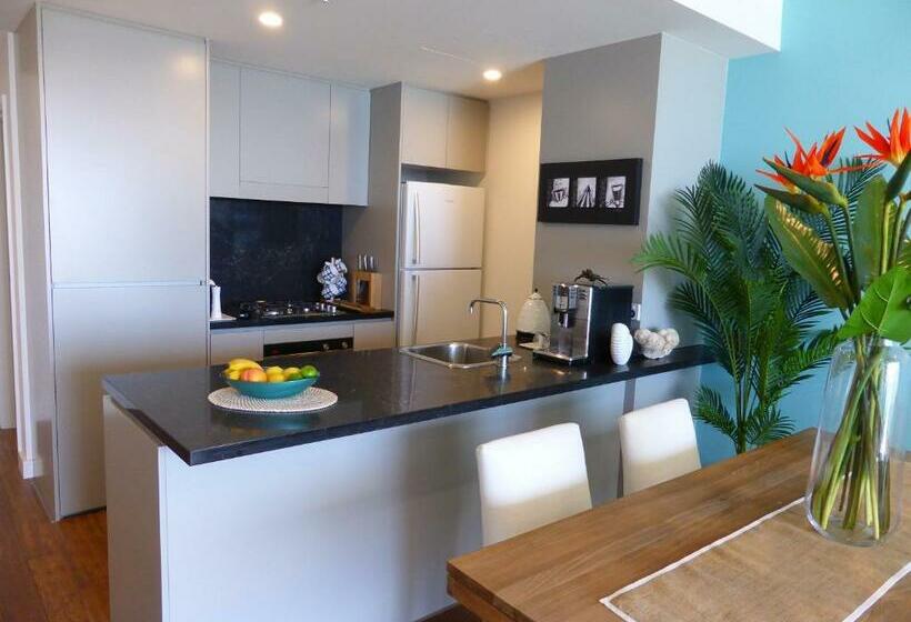 침실 1개 바다 전망 아파트, Arena Luxury Beachfront Apartment