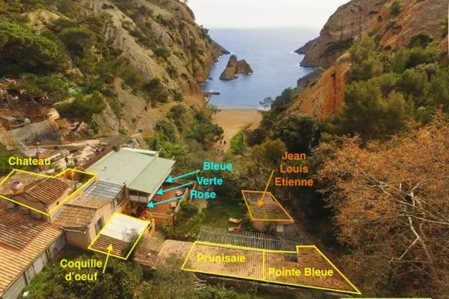 テラス付き1ベッドルームアパートメント, La Calanque De Figuerolles