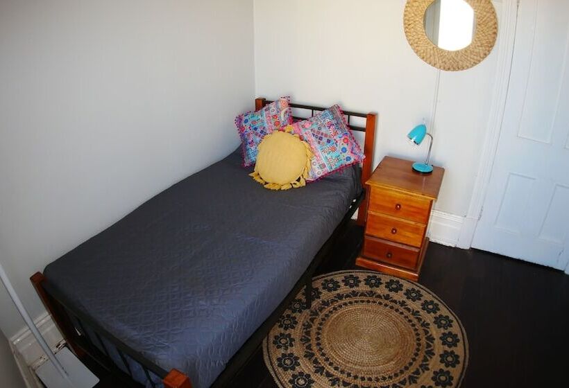 اتاق استاندارد یک تخته با سرویس بهداشتی مشترک, Geraldton Backpackers