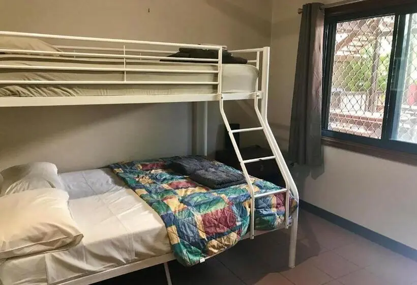 エコノミートリプルルーム, Kimberley Travellers Lodge  Broome Yha