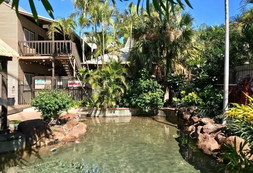 浴室共有ファミリールーム, Kimberley Travellers Lodge  Broome Yha
