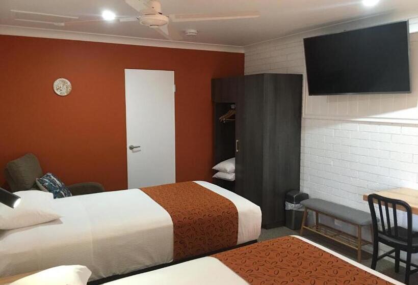 غرفة قياسية, Gin Gin Village Motor Inn Motel Qld