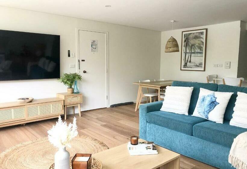 침실 1개 풀장 전망 아파트, Oceania On Burleigh Beach