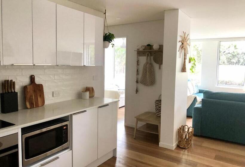 침실 1개 풀장 전망 아파트, Oceania On Burleigh Beach