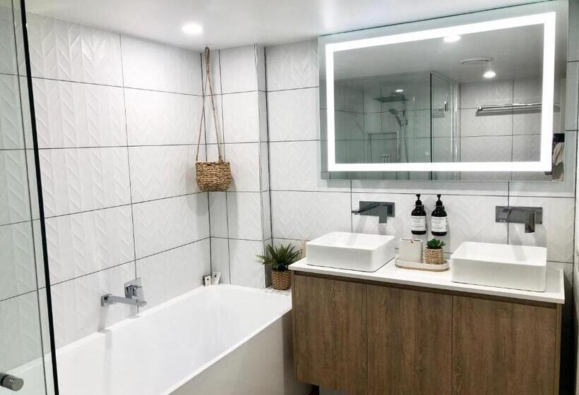 침실 1개 풀장 전망 아파트, Oceania On Burleigh Beach