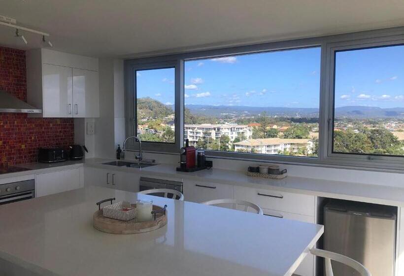 1침실 펜트하우스 아파트, Oceania On Burleigh Beach