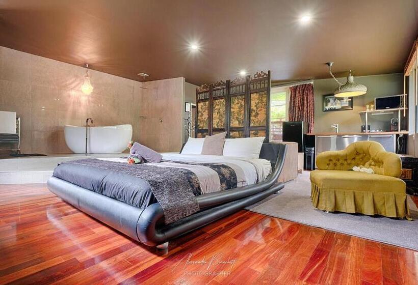 جناح مزود بجاكوزى, Mudstone Suites