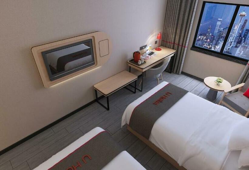 Номер Стандарт, Thank Inn Chain Hotel Yangzhou Grand Canal Museum Dongguan Street