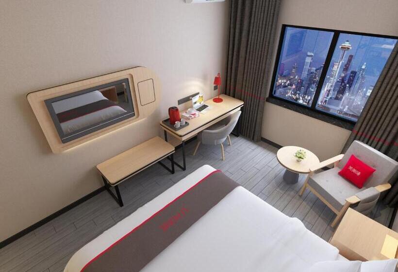 Номер Стандарт, Thank Inn Chain Hotel Yangzhou Grand Canal Museum Dongguan Street