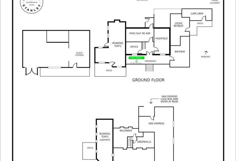 شقة دور أخير غرفة نوم واحدة, Ship Inn Stanley