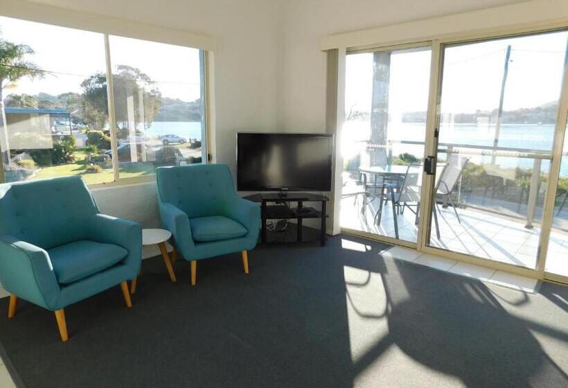 Апартаменты 1 Спальня Нижний Этаж, Merimbula Lake Apartments