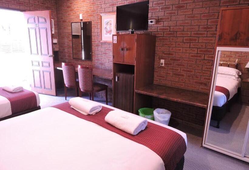 חדר אקונומי לארבעה, Bulahdelah Motor Lodge