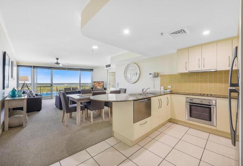 آپارتمان 3 خوابه با چشمانداز دریا, The Duporth Riverside