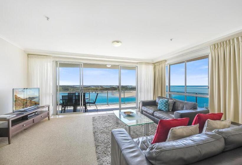 آپارتمان 3 خوابه با چشمانداز دریا, The Duporth Riverside