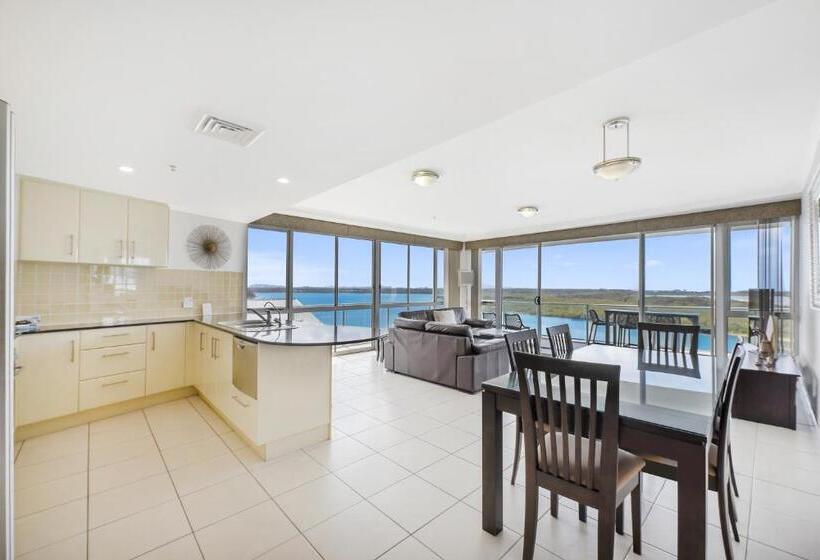 آپارتمان 1 خوابه با چشمانداز, The Duporth Riverside