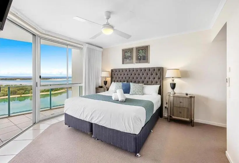 プレミアムアパートメント、1ベッドルーム 、ビュー, The Duporth Riverside