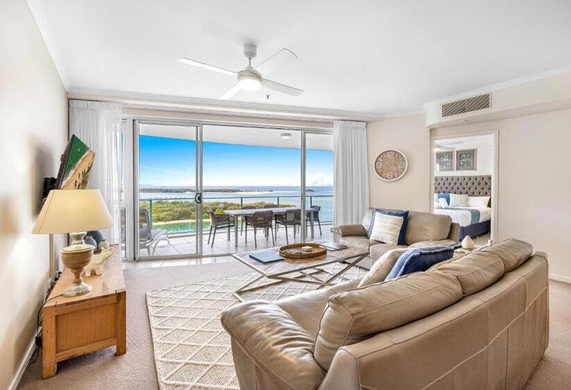 آپارتمان پرمیوم 1 خوابه با چشمانداز, The Duporth Riverside