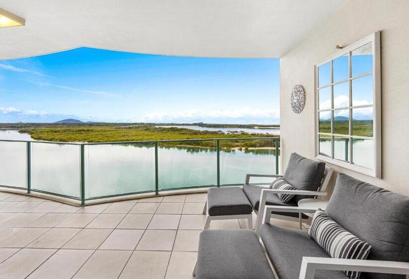 آپارتمان پرمیوم 1 خوابه با چشمانداز, The Duporth Riverside