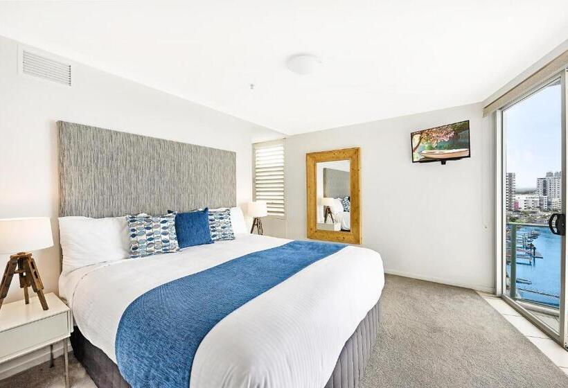 آپارتمان پرمیوم 1 خوابه با چشمانداز, The Duporth Riverside