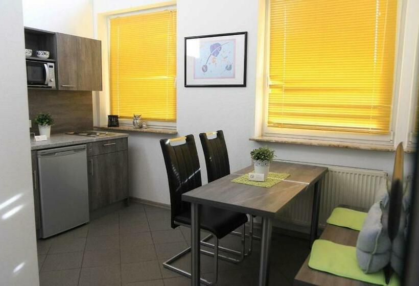 Апартаменты 1 Спальня, Komfort Appartements Am Marktplatz