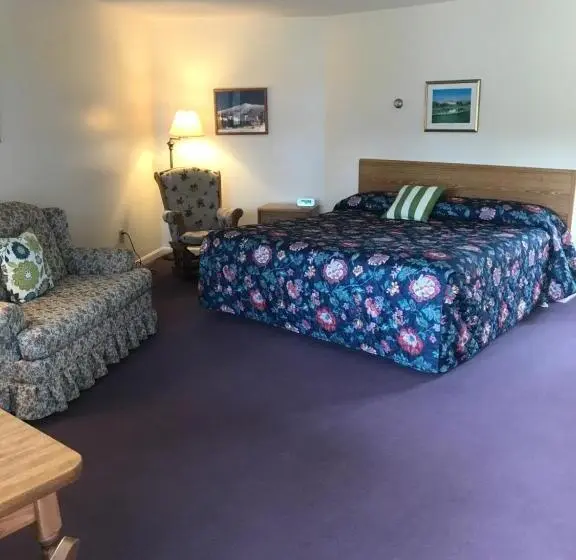キングサイズベッドのデラックスルーム, Four Seasons Motor Inn