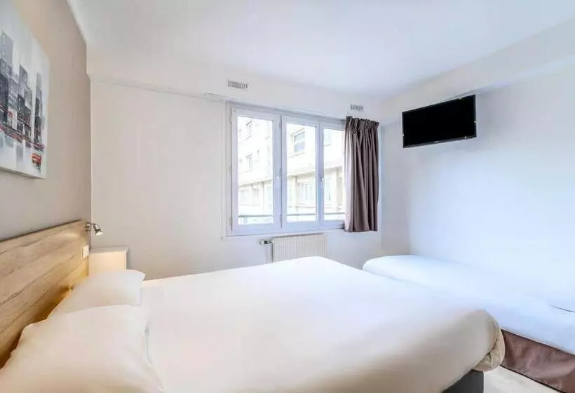 اتاق کلاسیک سه تخته, Comfort Hotel Rouen Alba