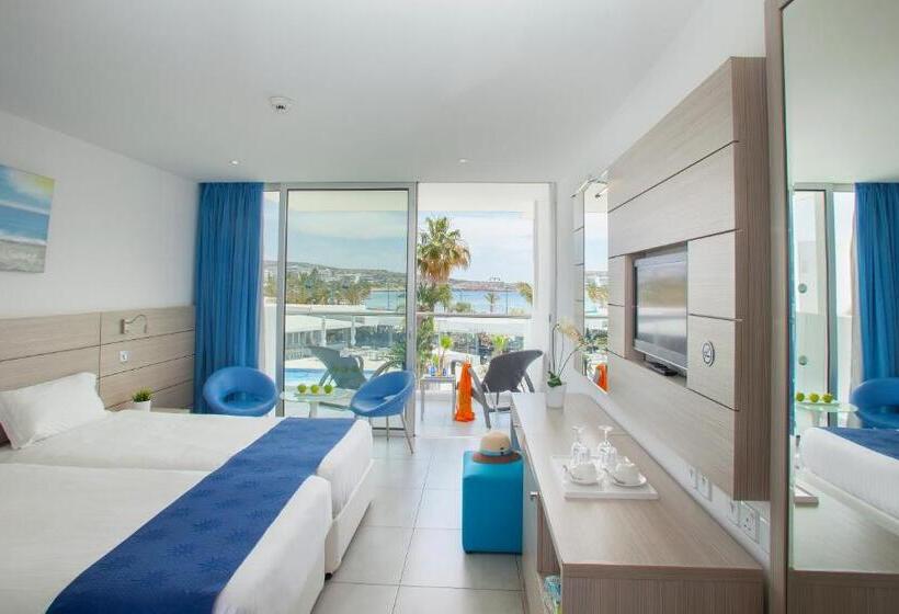 디럭스 룸 바다 전망, Limanaki Beach Hotel & Suites