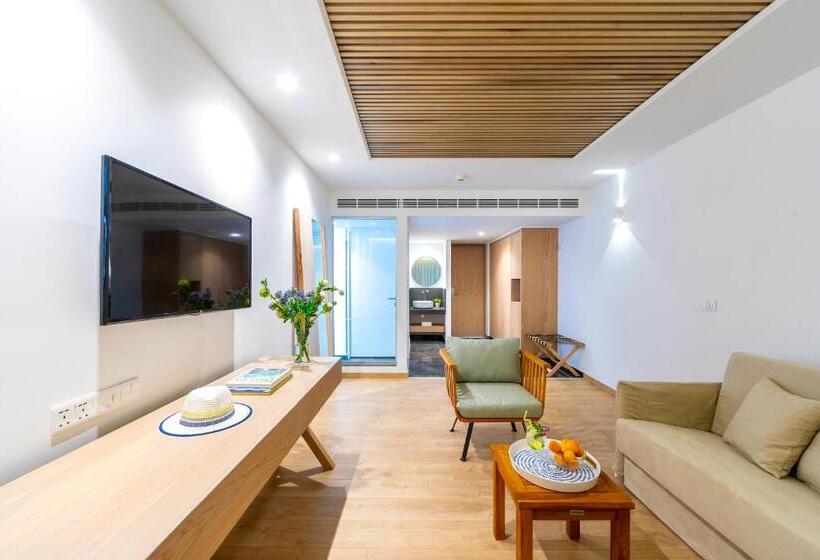 바다 전망 이그제큐티브 스위트, Limanaki Beach Hotel & Suites