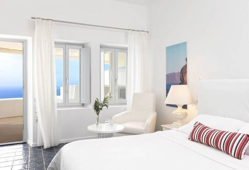 스탠다드 룸 바다 전망, Lilium Hotel Santorini