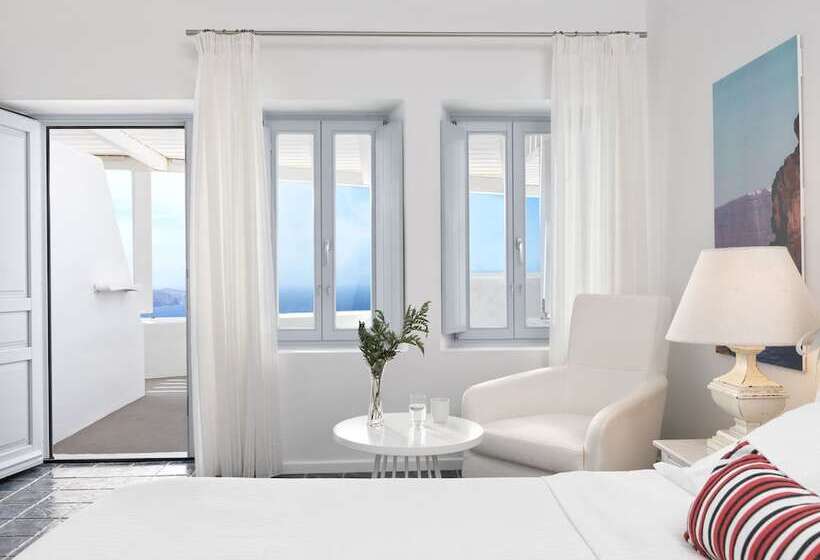 스탠다드 룸 바다 전망, Lilium Hotel Santorini