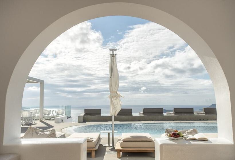 스탠다드 룸 바다 전망, Lilium Hotel Santorini