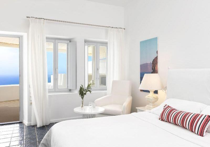 스탠다드 룸 바다 전망, Lilium Hotel Santorini