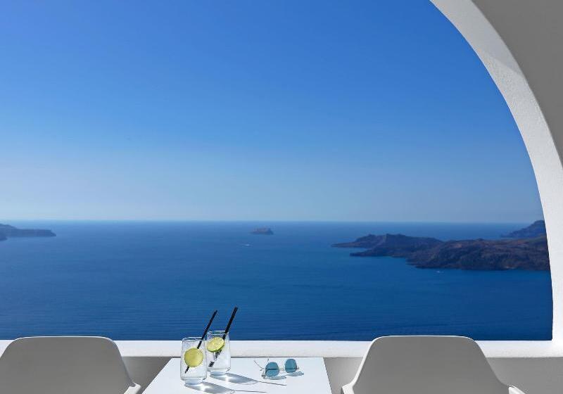 스탠다드 룸 바다 전망, Lilium Hotel Santorini