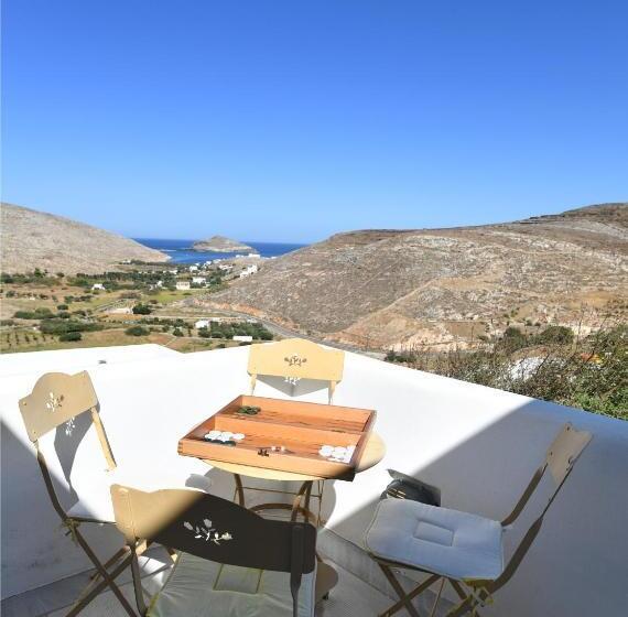 带海景的标准工作室, Glafki Hotel Tinos